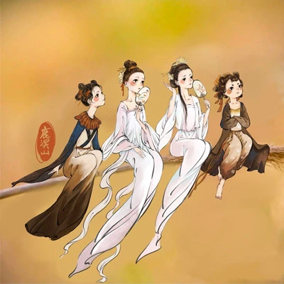 New Chinese Style Illustration - Anything Can Be Anthropomorphized Into Painting-2