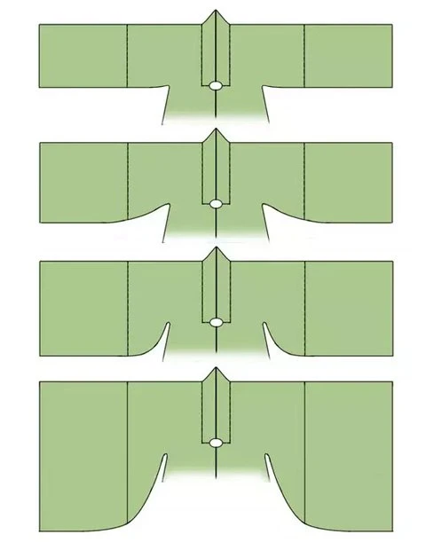 Hanfu Sewing Pattern (1) - Pifeng Cutting Diagram & Making-6