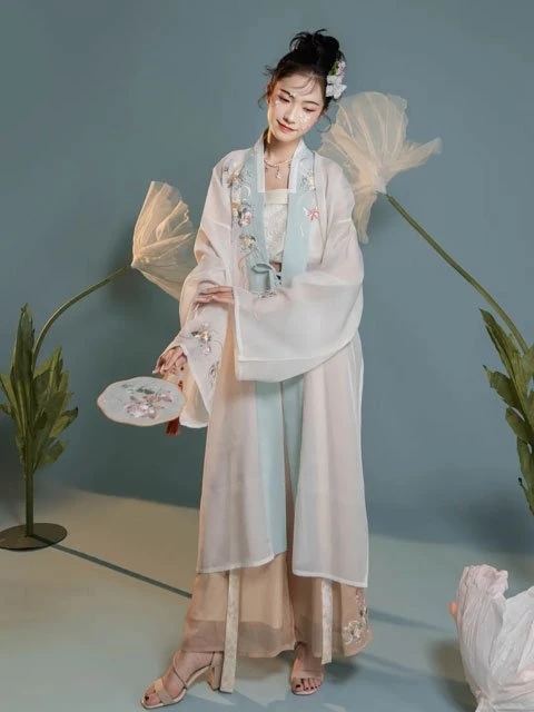 Chinese Girls Hanfu Style Suitable for Spring-6