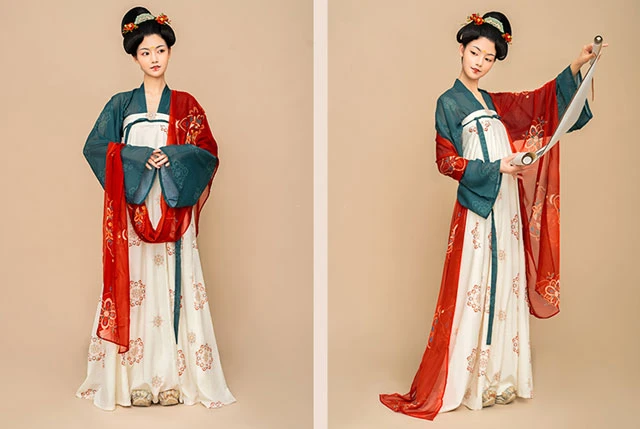 History of Chinese Dress: Kaleidoscope of Tang Costume-5