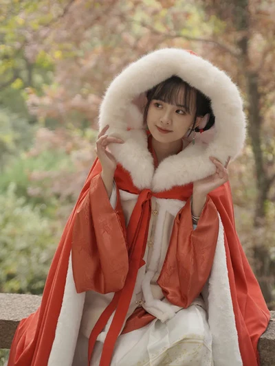 7 Cute and Comfy Winter Hanfu Outfits in 2022-26