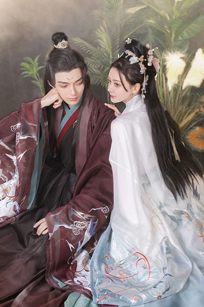 10 Latest Sets of Sweet Chinese Hanfu for Lovers-28