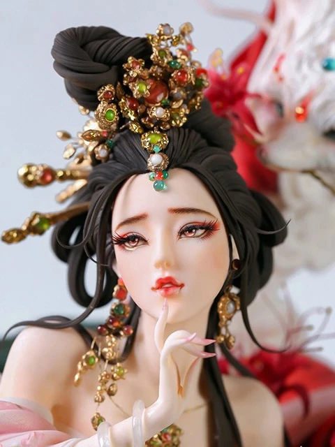 Creative Combination - Chinese Ancient Beauty and Hanfu in Fondant Cakes-8