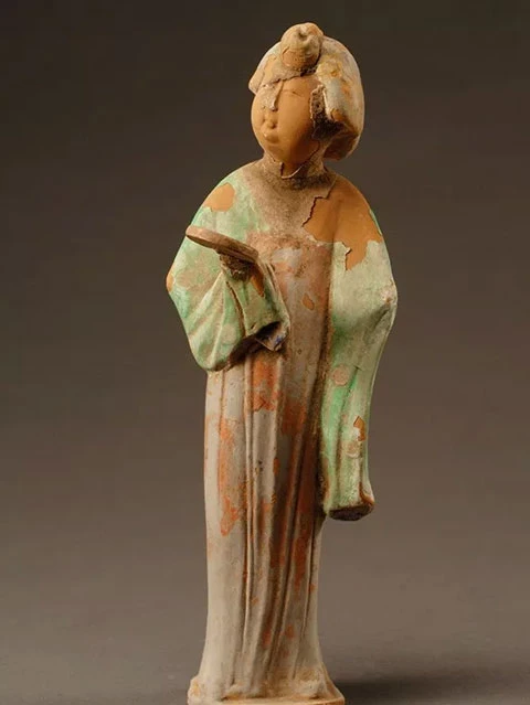 A Guide to Identifying the Hairstyles of Tang Dynasty Female Figurines-5