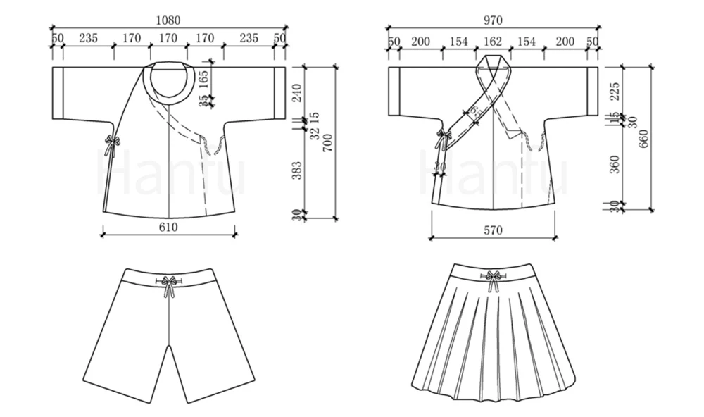 Hanfu Making(13) - Improved Hanfu Cutting & Sewing Patterns-6