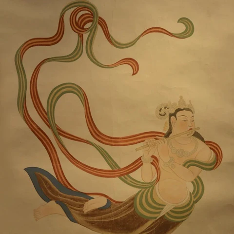 Uncovering the Mystery of the Dunhuang Flying Apsaras: From Origin to Evolution-17