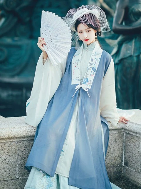 A Brief History of Chinese Outfit for Girl - Bijia (vest)-9