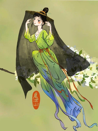 New Chinese Style Illustration - Anything Can Be Anthropomorphized Into Painting-4