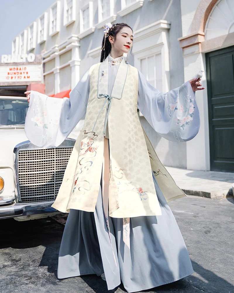 A Chinese Style Hanfu Suitable for Winter - Changshan-13