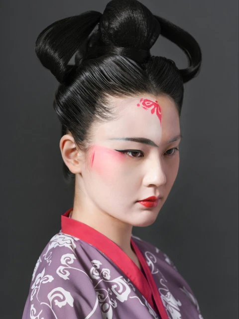 10 Types of Wei and Jin Periods Hanfu Makeup-5