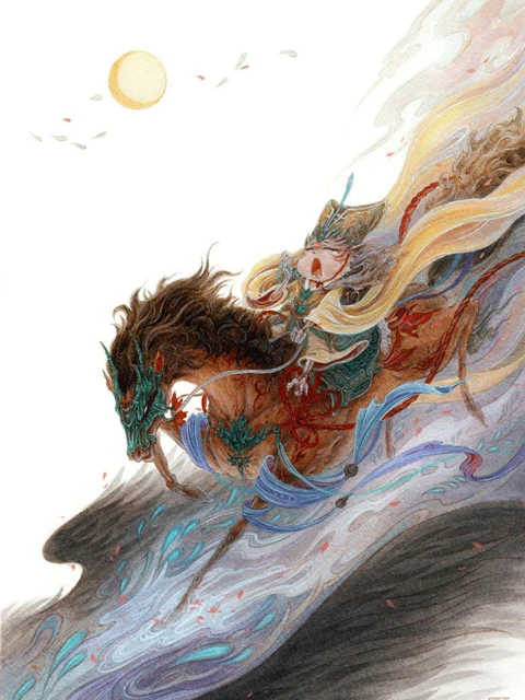 A Visual Feast of Fantastic Creatures: An Painter's Tribute to a Chinese Classic-12