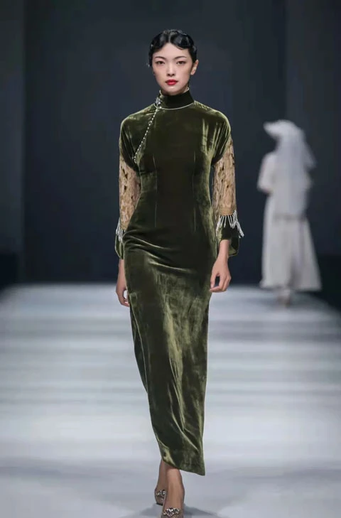 Chinoiserie in Shanghai Fashion Week Spring/Summer 2022-9