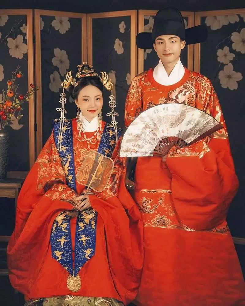 Introduction of Chinese Traditional Hanfu Wedding-14