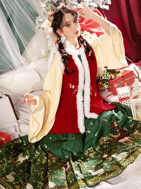 4 Christmas Elements Hanfu Styling Ideas for 2021-5