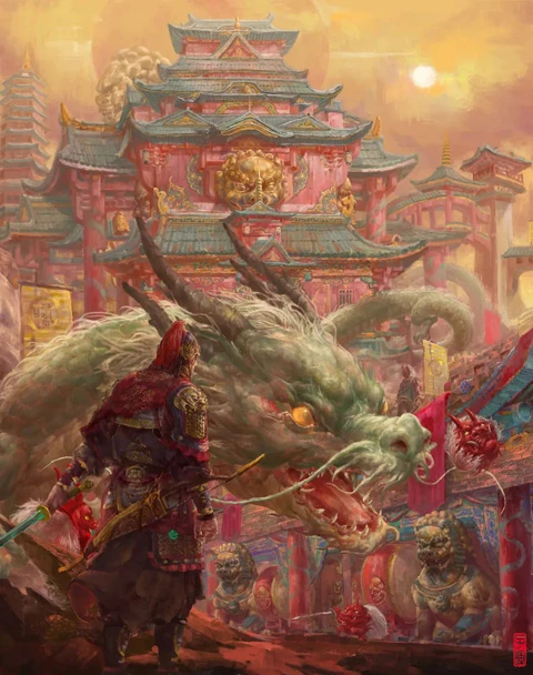 Exploring the Oriental Fantasy Art of a Post-95 Xuanhuan Painter-3