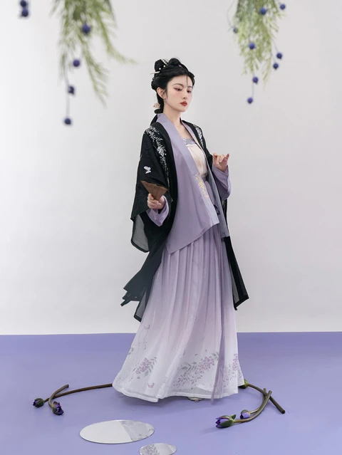 How to Match Pantone's Color of 2022 - Very Peri in Your Hanfu-10