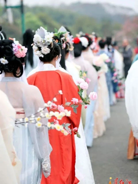 Sichuan's 2nd Hanfu Flower Festival will be opened on March 18-5