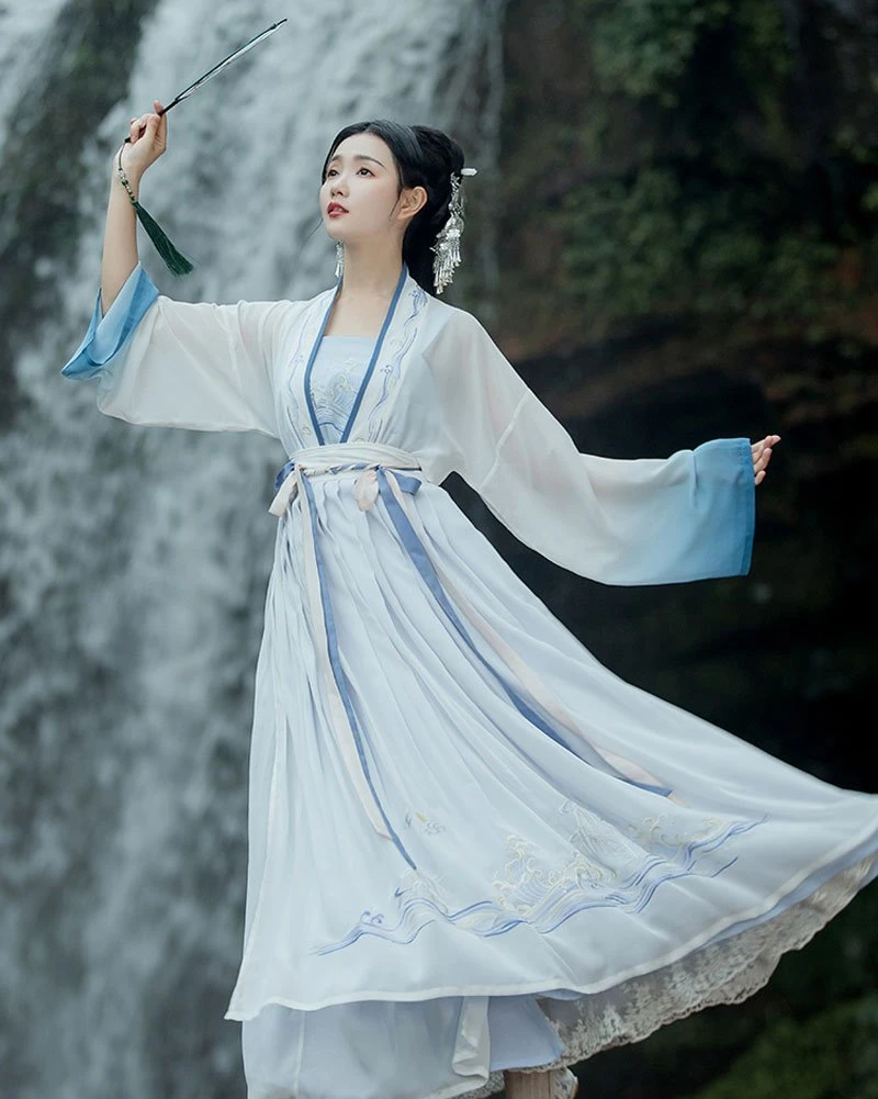 Latest Sweet Couples Hanfu Costume-14