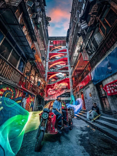 Exploring the Artistry of Wang Sibo - the Pioneer of Chinese Light Painting-12