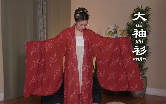 How to Wear Hanfu (2) - Tang Dynasty Qixiong Ruqun-10