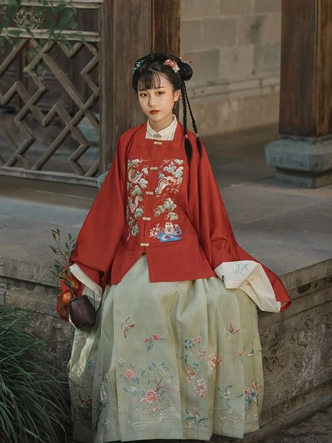 10 Traditional Chinese Colors & 4 Patterns Applied to Hanfu-14