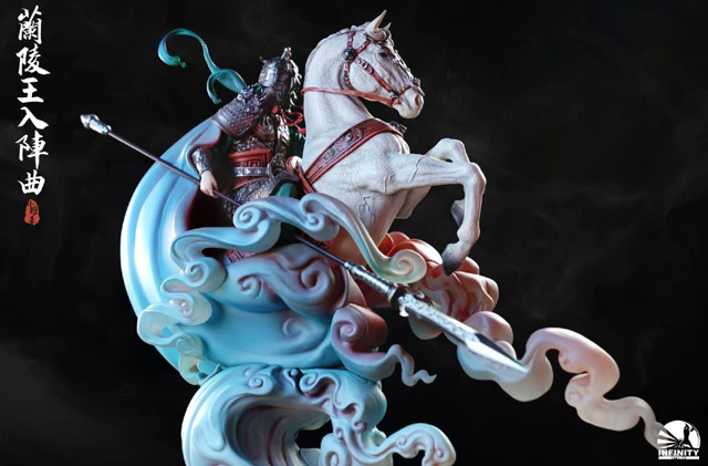 High-end Chinoiserie Statue Pioneer - Infinity Studio-8