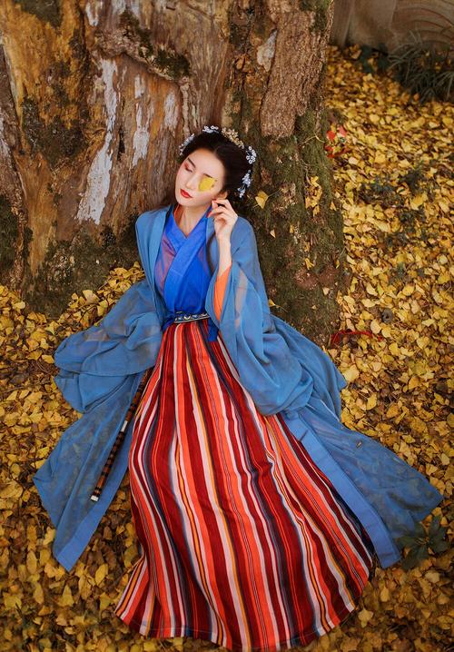 Images of Hanfu-Wearing Ladies Turning Back, Transforming into Traditional Chinese Aesthetic Pictures of Hanfu Ladies-3