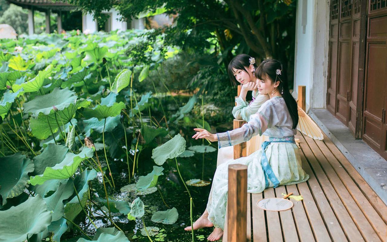 Traditional Hanfu Dress Recommendation for 9-Year-Old Students, Traditional Student Hanfu Bust Dress-1