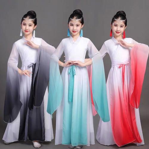 Children's Traditional Hanfu Costumes for Brothers and Sisters Summer Wear, Children's Hanfu Costumes for Summer-2