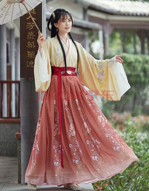 Hanfu Styles of Various Ethnic Groups in China, Pure and Elegant Hanfu Style