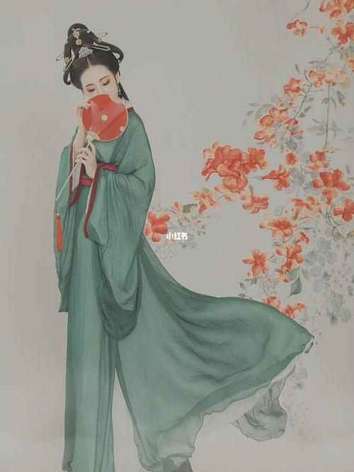 Ancient Style Hanfu Cloak Beauty, Hanfu Cloak Making-2