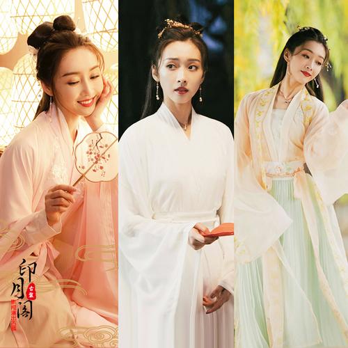 Ink-dyed Traditional Hanfu, Ancient Costumes, and Ancient-styled Dolls-1