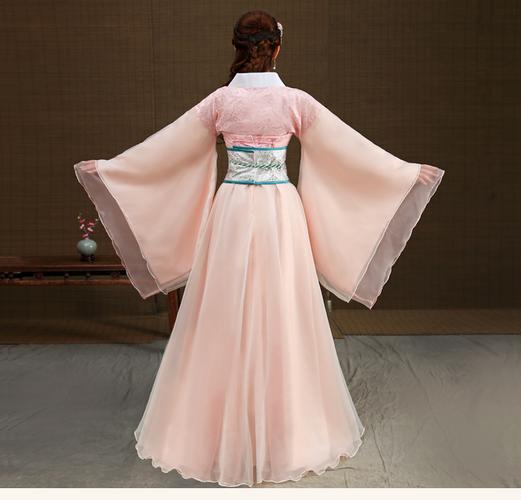 Children's Summer Hanfu Ancient Style Dresses, Pictures of Girls' Ancient Style Hanfu Dresses-2