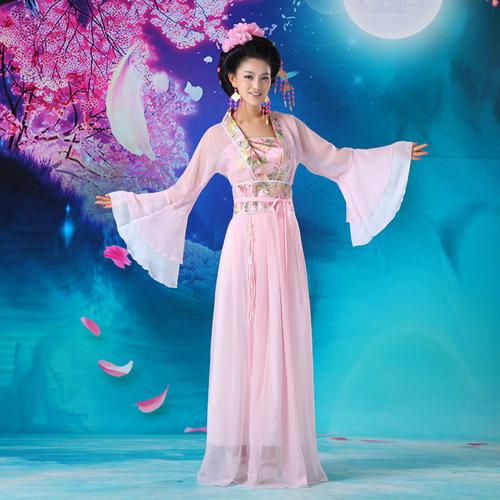 Hanfu with High-Chested Ruqun for Girls-3