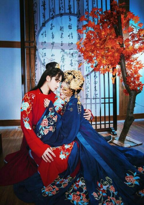 Hanfu Outfit for Autumn, Princess in Traditional Hanfu-3