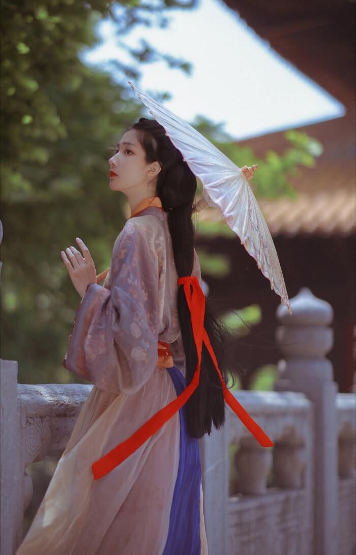 古装汉服潘素素, Hanfu in Traditional Costumes-2