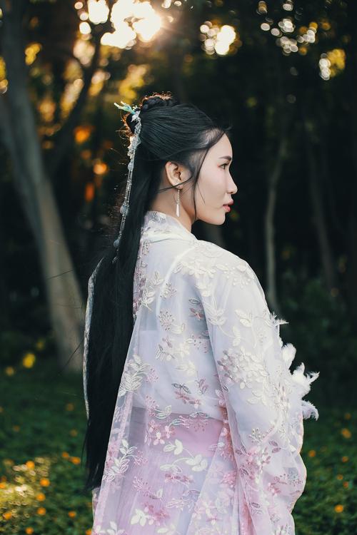 Hanfu with Wei Jin Style, Traditional Clothing with Wide Sleeves from the Wei Jin Era