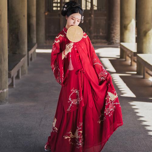 Ancient-style Hanfu with Separate Upper and Lower Garments, Hanfu with Separate Top and Bottom-3