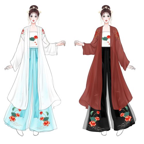 Ancient Style Hanfu Snow Scene Short Film Copy, Ancient Style Snow Scene Hanfu Pictorials-3