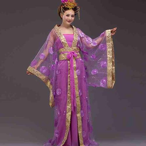 Ancient Style Hanfu for Women, Ancient Style Hanfu Wearing-3