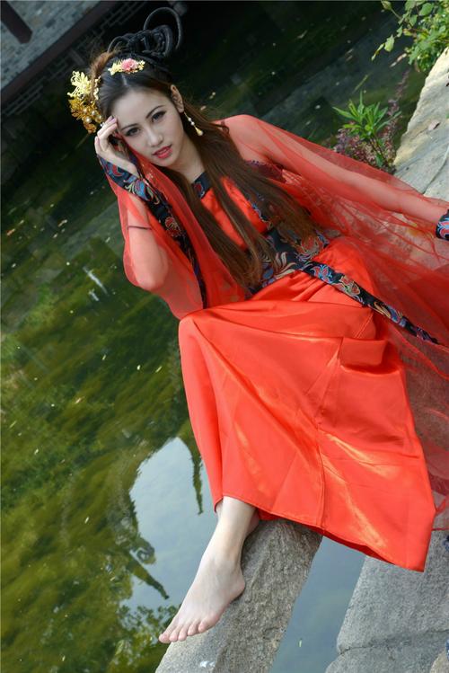 Hanfu Red Makeup, Hanfu Costumes