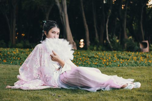 Children's Traditional Chinese Hanfu in Bright Red, Children's Traditional Chinese Hanfu in Bright Red Long Dress-1