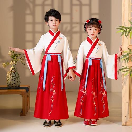 Couple in Hanfu with an Ancient Style, Children in Hanfu with an Ancient Style-3