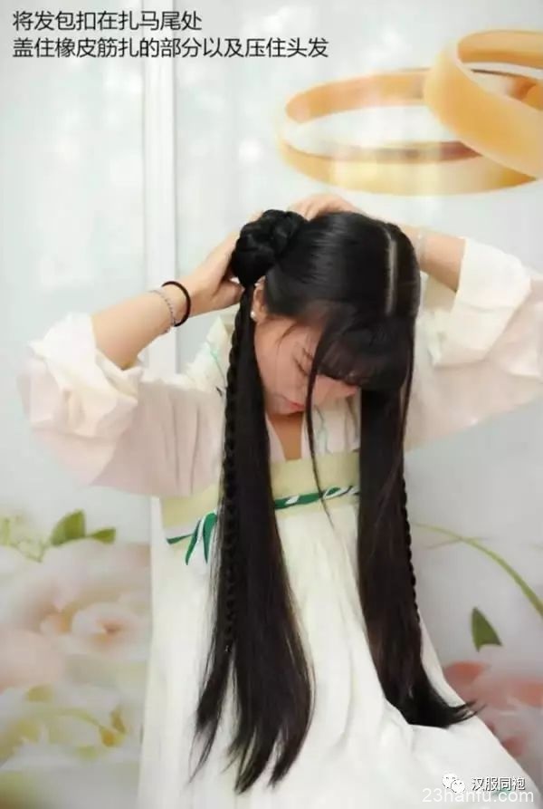 【Hanfu Hairstyle】Strongly Recommended! A Cute Hanfu Hairstyle-7