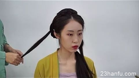 【Hanfu Hairstyles】Gentle Hairstyles Suitable for Ladies with Medium to Long Hair-24