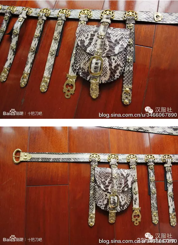 The Tang Dynasty Double Dragon Endless Knot Belt and White Dragon Silver Pouch - A Detailed Guide with Images-19