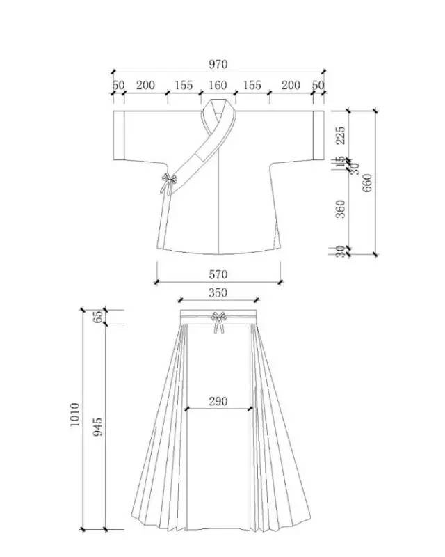 The Most Comprehensive Hanfu Cutting and Pattern Making - Recommended for Collection!-32