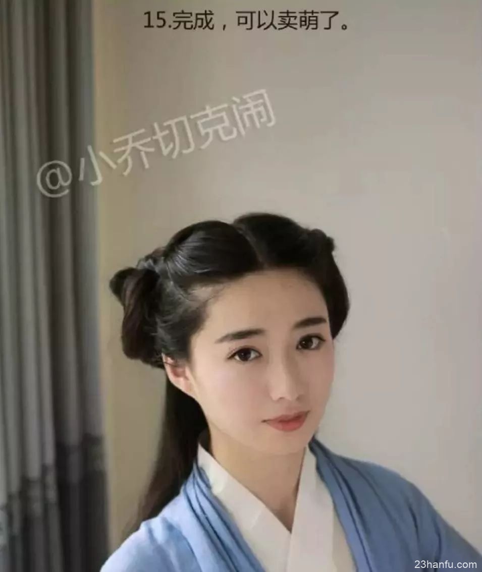 【Hanfu Hairstyles】Several Hairstyles Suitable for Daily Hanfu Outings-45