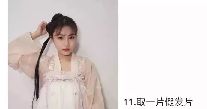 【Hanfu Hairstyles】Practical Guide | 10 Hanfu Short Hair Tutorials, Short-haired Girls Look Here!-32