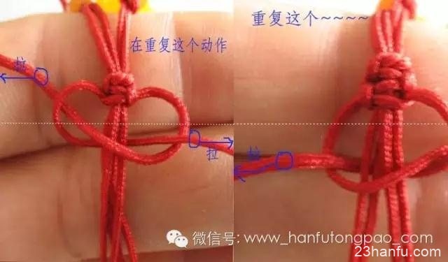 Chinese Knot Bracelet Weaving Tutorial-5